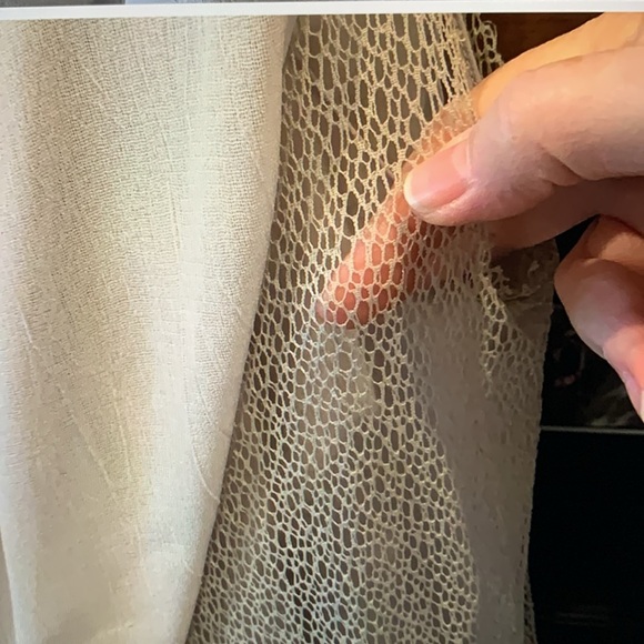 Helmut Lang Tan Asymmetrical Draped Cocktail Dress, size 6 - Picture 7 of 16